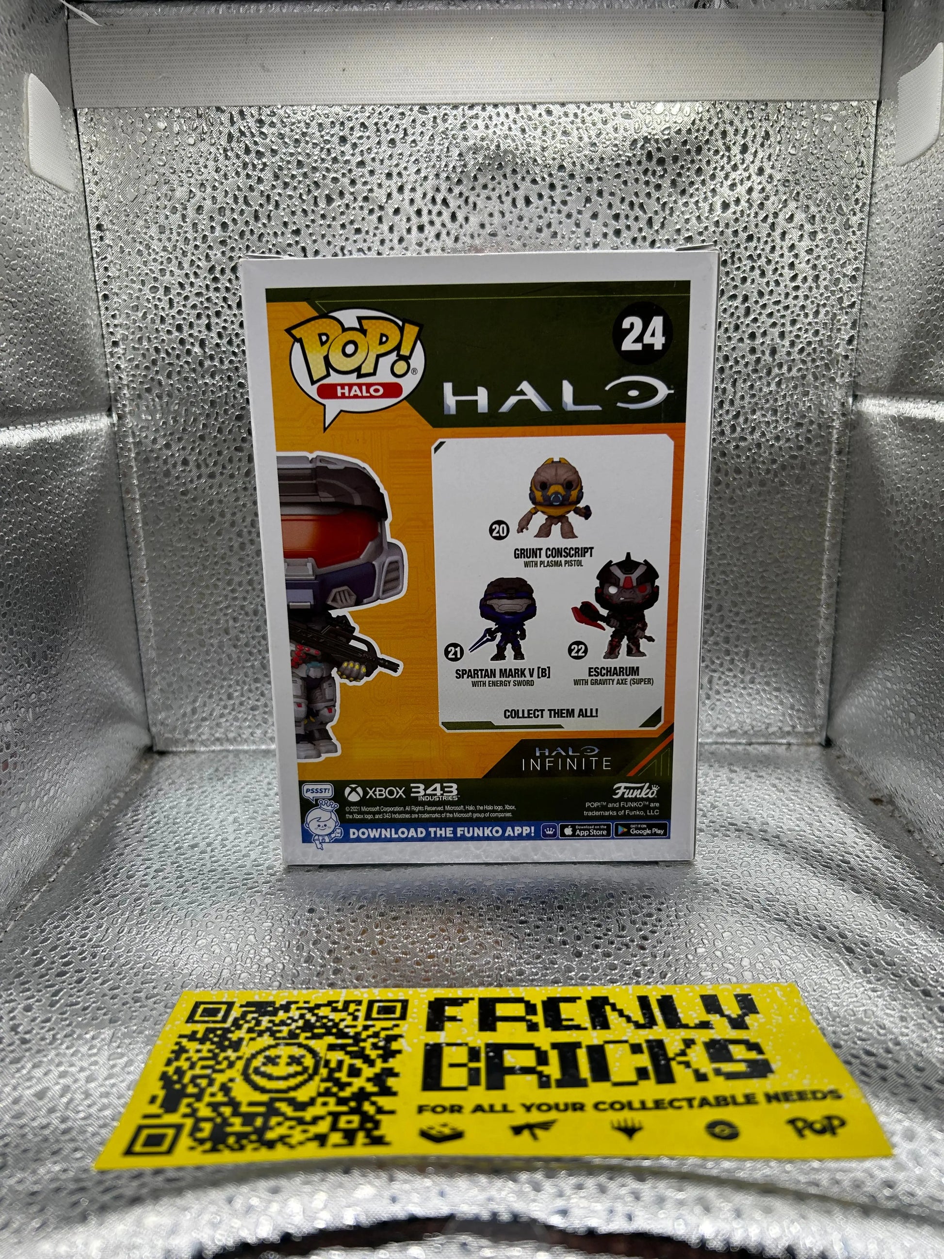 Pop Vinyl Halo #24 Spartan Mark VII FRENLY BRICKS - Open 7 Days