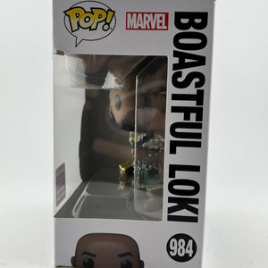 Funko POP! Marvel Loki - Boastful Loki #984 - 2022 Convention Limited Edition FRENLY BRICKS - Open 7 Days