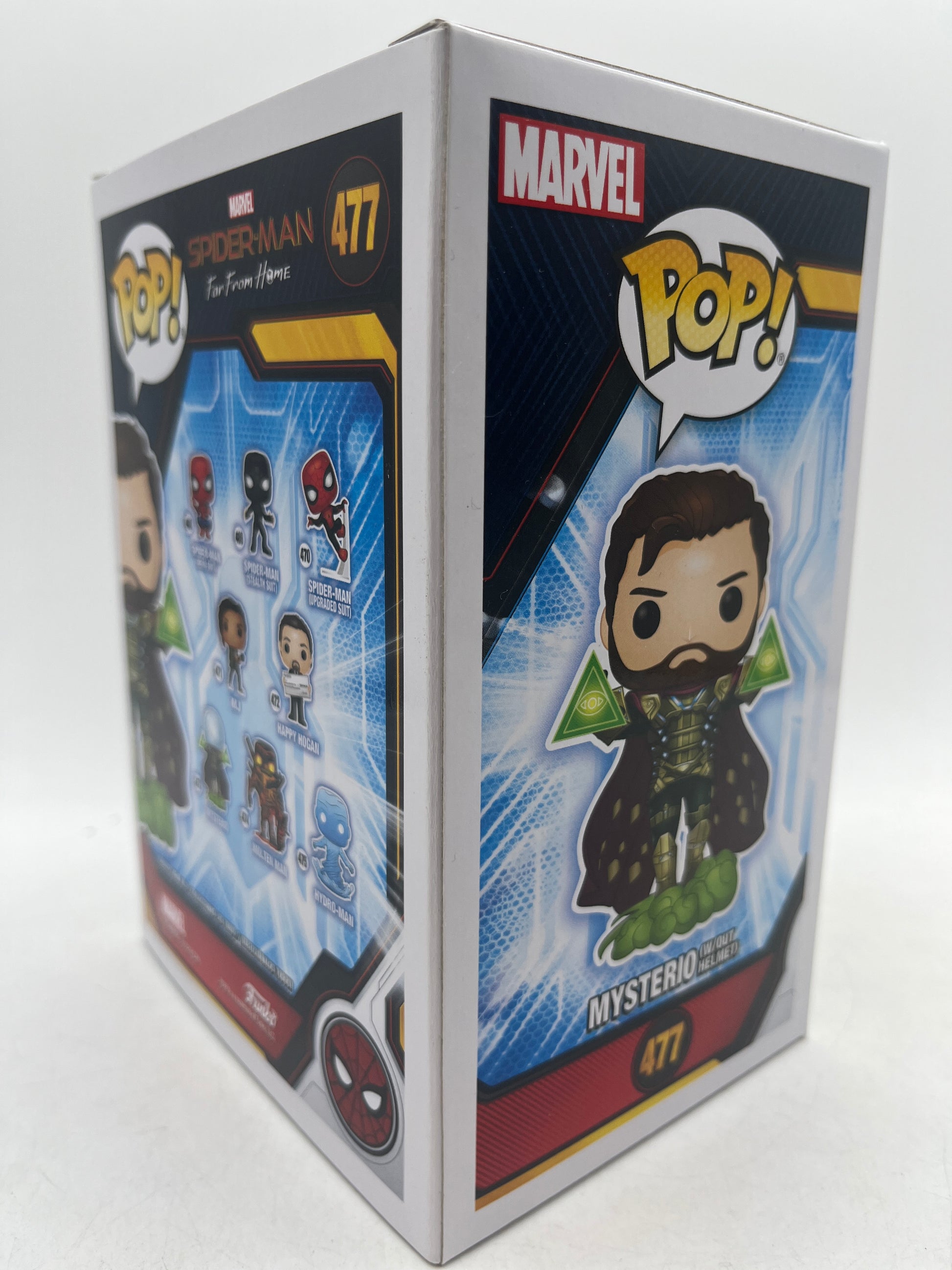 Funko Pop! Spider-Man Far from Home Mysterio Without Helmet #477 image 6