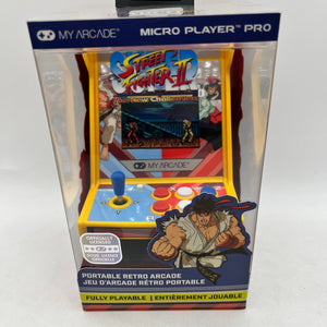 My Arcade - DGUNL-4185 Super Street Fighter II - Micro Player Pro Portable Retro FRENLY BRICKS - Open 7 Days