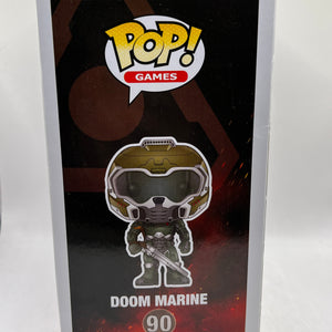 Funko POP! Games Doom - Doom Marine #90 - Vinyl Collectable FRENLY BRICKS - Open 7 Days