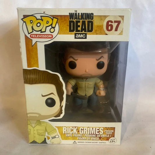 Funko POP! Rick Grimes #67 The Walking Dead - FRENLY BRICKS - Open 7 Days