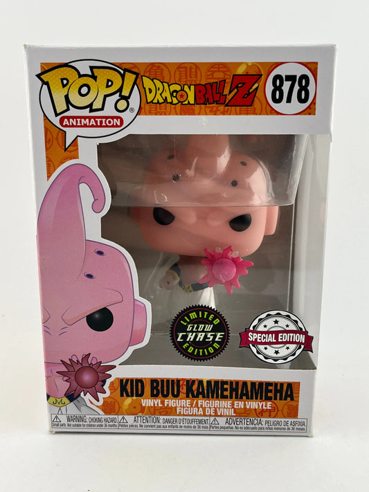 Funko POP! Animation Dragon Ball Z - Kid Buu Kamehameha #878 - Chase Glow FRENLY BRICKS - Open 7 Days
