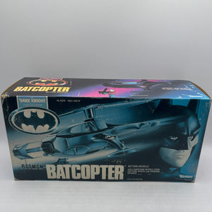 Vintage 1990 Kenner Batman Dark Knight BATCOPTER Helicopter FRENLY BRICKS - Open 7 Days