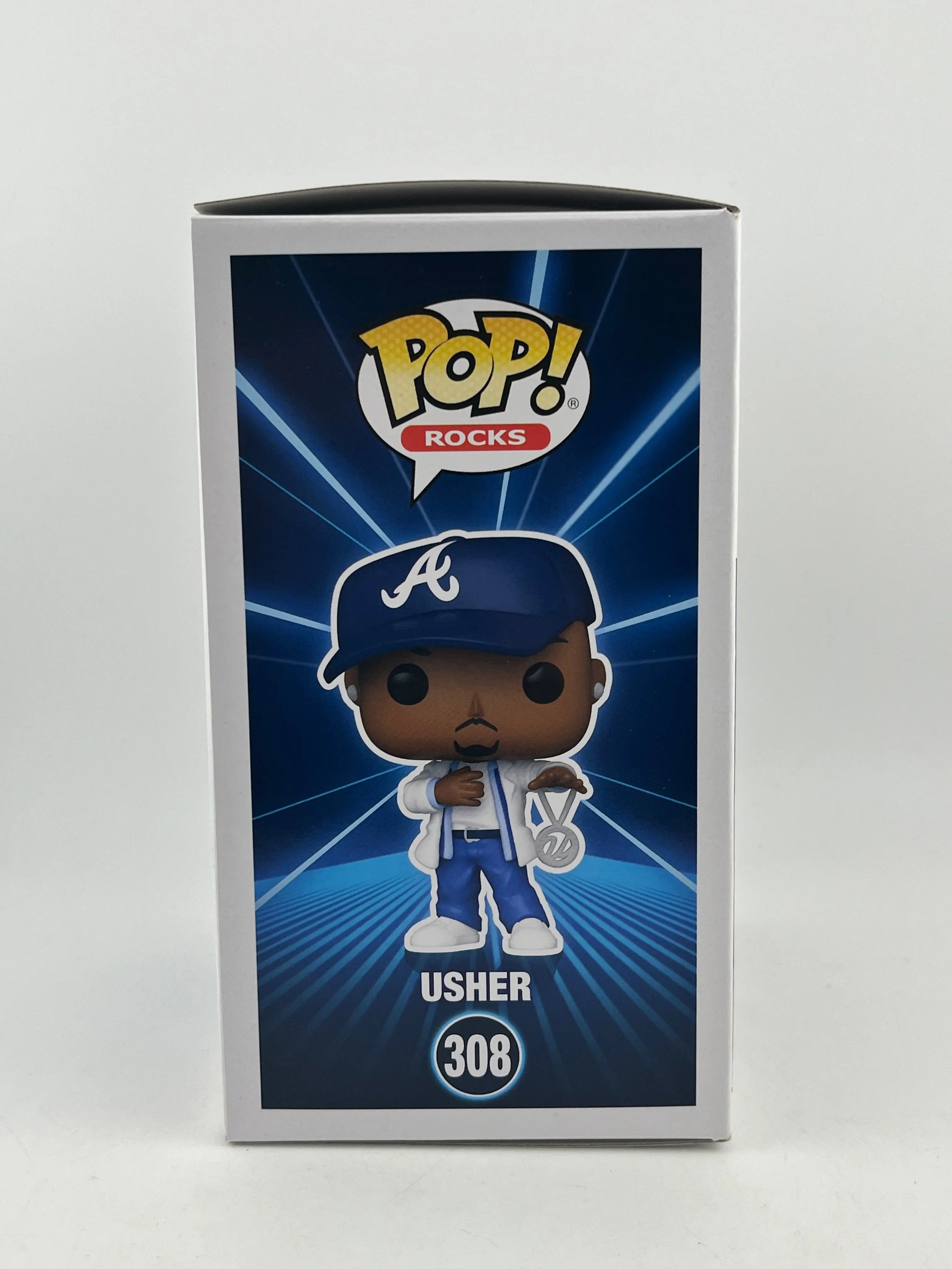 Funko POP! Rocks Usher - #308 - Vinyl Collectable FRENLY BRICKS - Open 7 Days