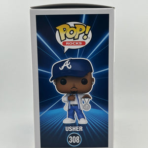 Funko POP! Rocks Usher - #308 - Vinyl Collectable FRENLY BRICKS - Open 7 Days