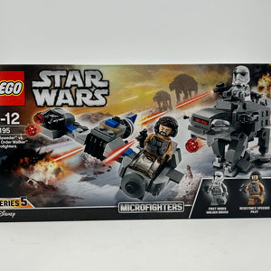 Lego Star Wars - Microfighters Ski Speeder vs. First Order Walker 75195 - Sealed FRENLY BRICKS - Open 7 Days