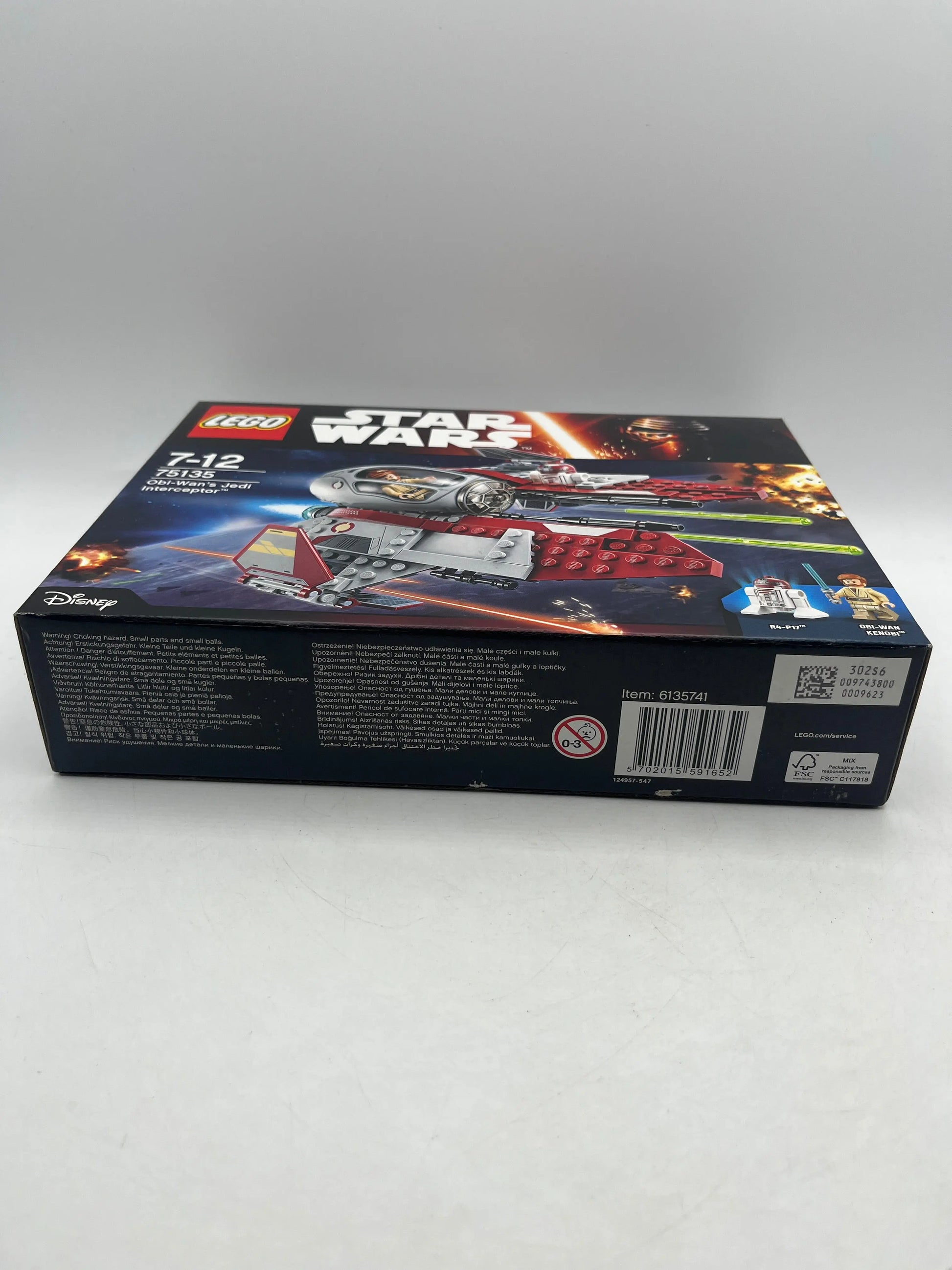 LEGO® Star Wars: Obi-Wan's Jedi Interceptor (75135) BNIB Sealed FRENLY BRICKS - Open 7 Days