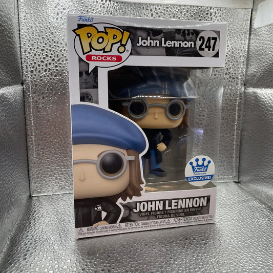 Funko POP Rocks John Lennon Funko Shop Exclusive 247 FRENLY BRICKS - Open 7 Days