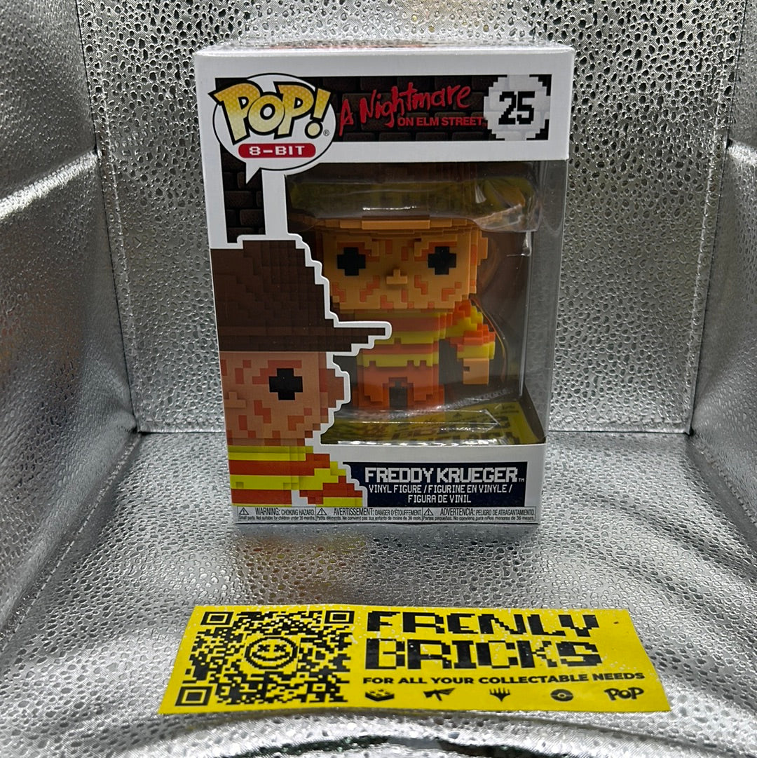 POP Vinyl 25 8-Bit A Nightmare on Elm Street Freddy Krueger￼ FRENLY BRICKS - Open 7 Days