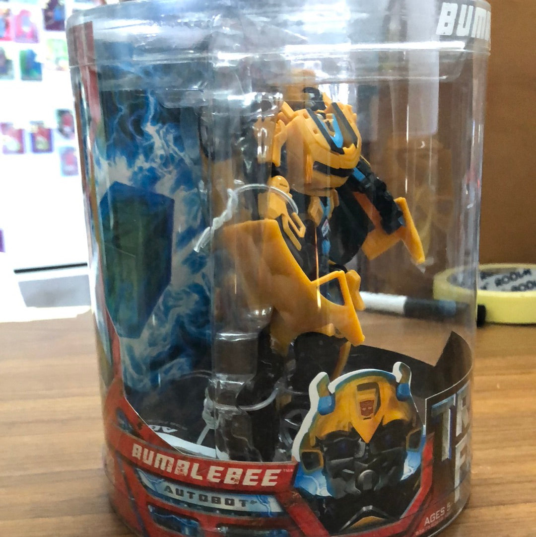 Transformers Movie Deluxe Exclusive Figure in Canister Bumblebee 2007 FRENLY BRICKS - Open 7 Days