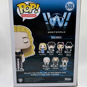 Funko POP! Television Westworld - Dolores #505 - 2017 LE - Autographed FRENLY BRICKS - Open 7 Days