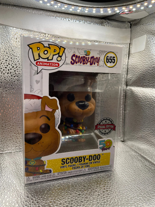 2019 Funko Pop! Animation #655 SCOOBY-DOO Funko-Shop Limited Edition 50 Years FRENLY BRICKS - Open 7 Days