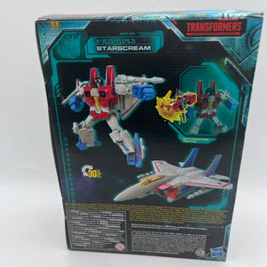 Transformers Earthrise War For Cybertron Starscream Voyager Class Action Figure FRENLY BRICKS - Open 7 Days