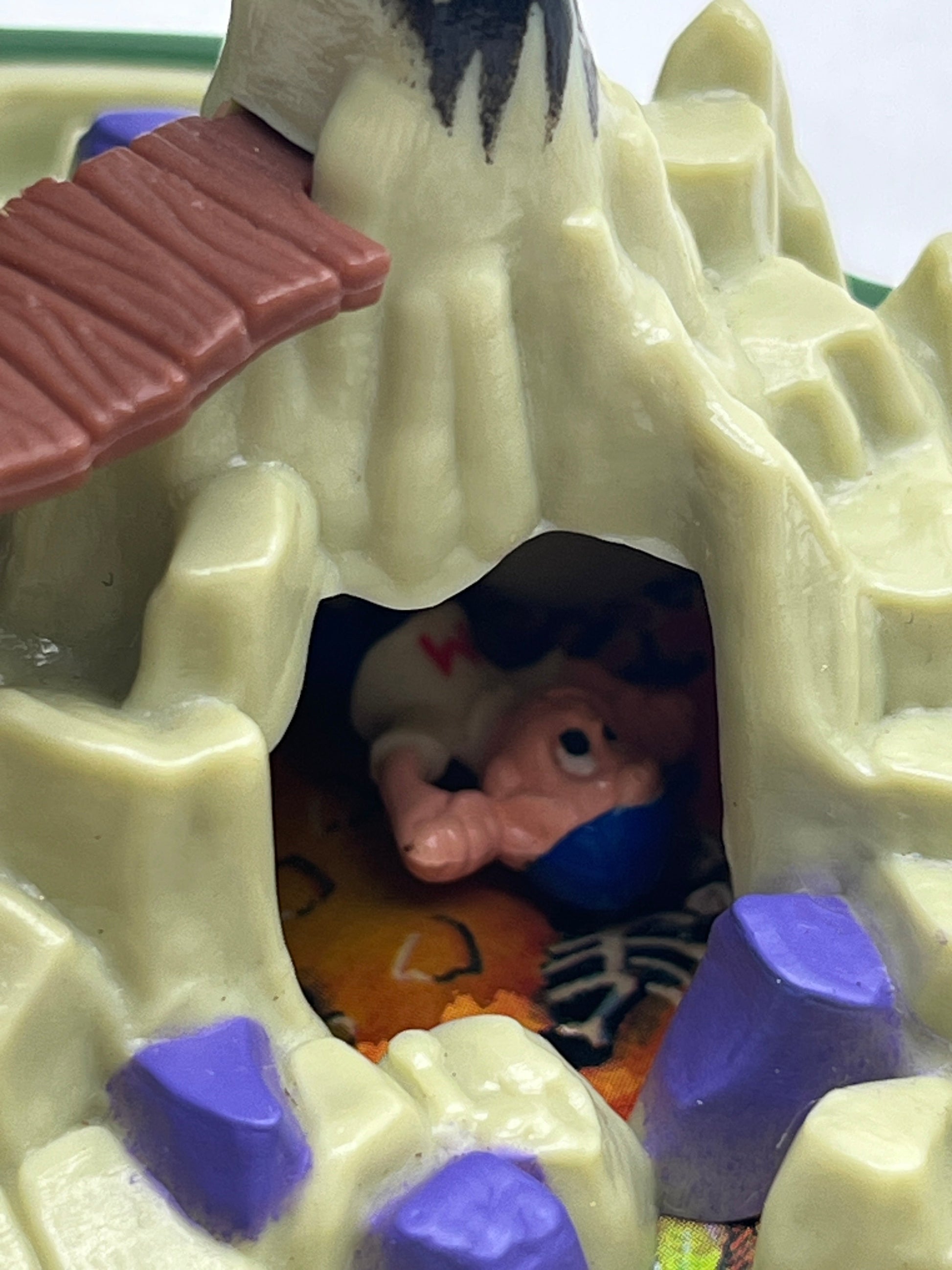 Mighty Max Slays the Doom Dragon  Doom Zone 1992 Bluebird INCOMPLETE FRENLY BRICKS - Open 7 Days
