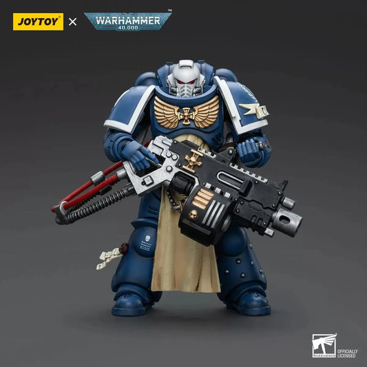 Warhammer Collectibles: 1/18 Scale Ultramarines Sternguard Veteran with Heavy Bolter FRENLY BRICKS - Open 7 Days