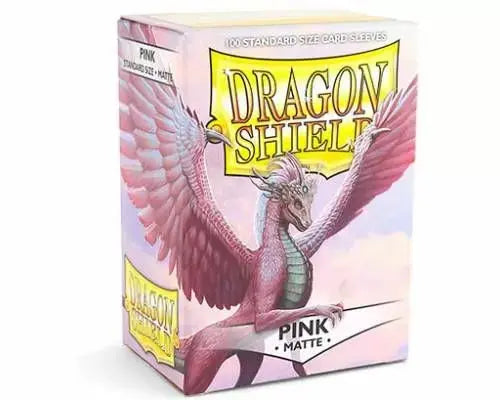 Dragon Shield: Sleeves – Matte – Pink FRENLY BRICKS - Open 7 Days