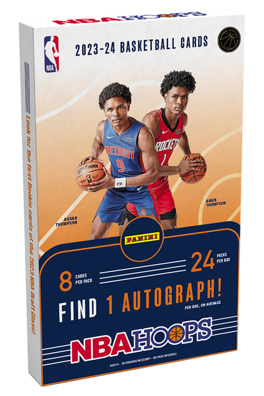 2023-24 Panini NBA Hoops Basketball Hobby Box FRENLY BRICKS - Open 7 Days