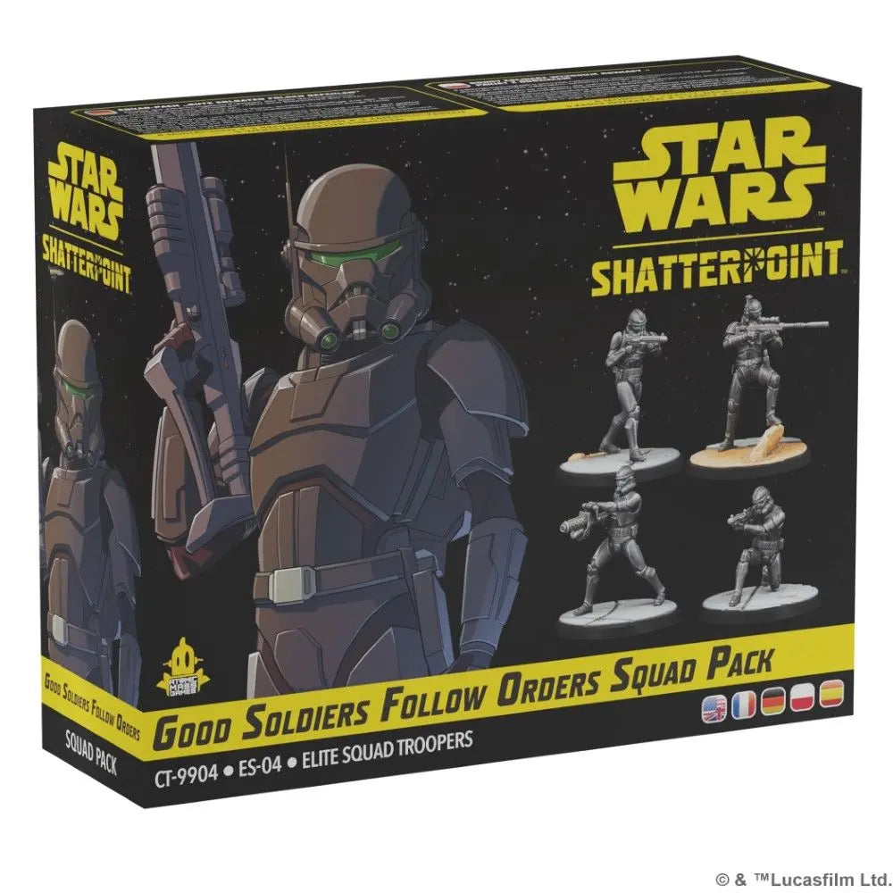 Star Wars: Shatterpoint – Good Soldiers Follow Orders Squad Pack FRENLY BRICKS - Open 7 Days