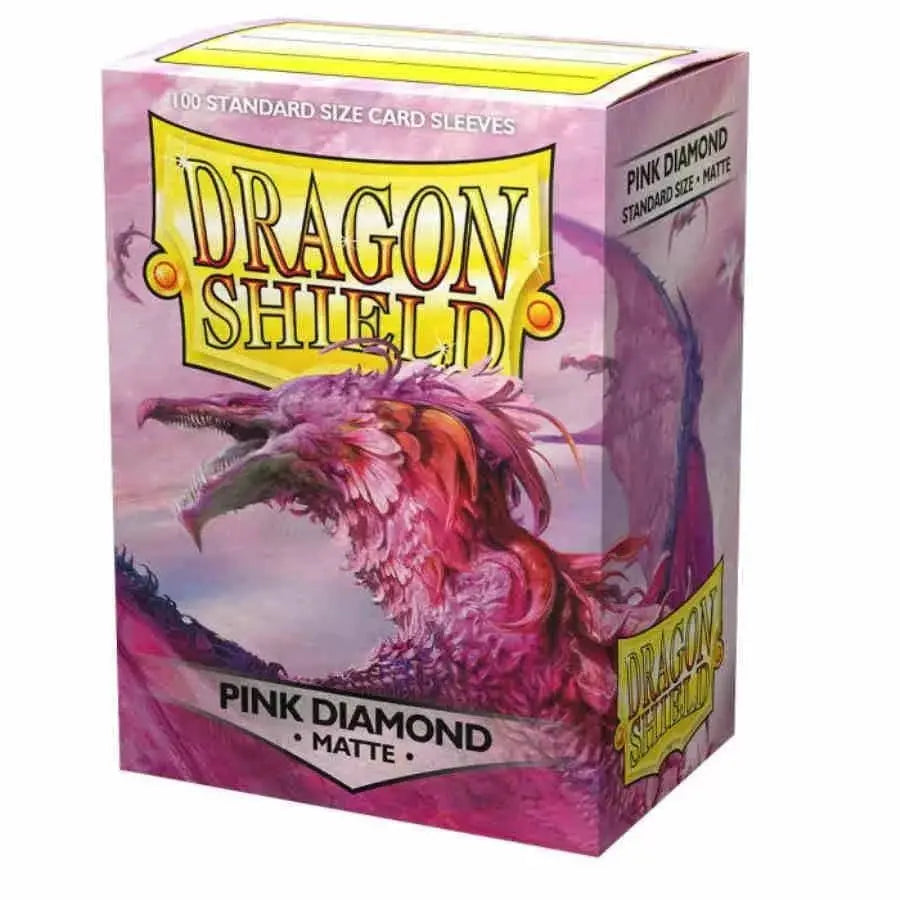 Dragon Shield: Sleeves – Matte – Pink Diamond FRENLY BRICKS - Open 7 Days