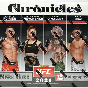 2021 Panini Chronicles UFC Hobby Box FRENLY BRICKS - Open 7 Days