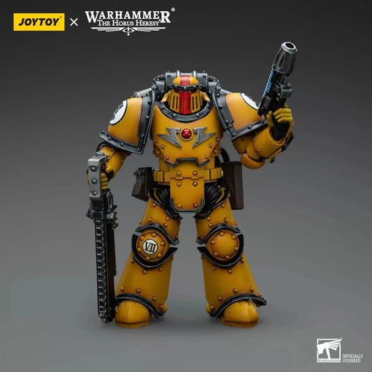 Warhammer Collectibles: 1/18 Scale Imperial Fists Legion MkIII Despoiler Squad Sgt with Pistol FRENLY BRICKS - Open 7 Days