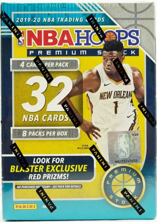 2019-20 Panini NBA Hoops Premium Basketball Blaster Box FRENLY BRICKS - Open 7 Days