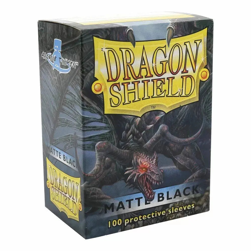 Dragon Shield: Sleeves – Matte – Black FRENLY BRICKS - Open 7 Days