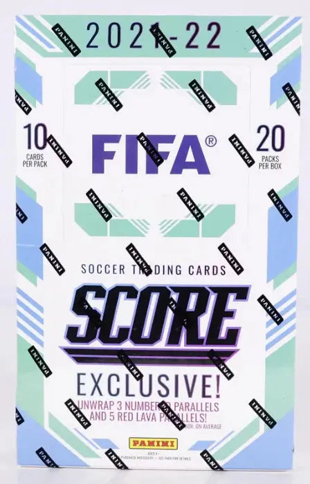 2021-22 Panini Score FIFA Soccer Retail 20-Pack Box FRENLY BRICKS - Open 7 Days