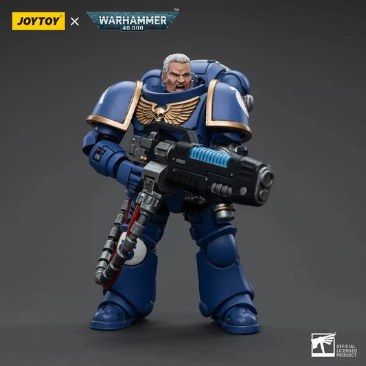 Warhammer Collectibles: 1/18 Scale Ultramarines Hellblasters Sergeant Ulaxes FRENLY BRICKS - Open 7 Days