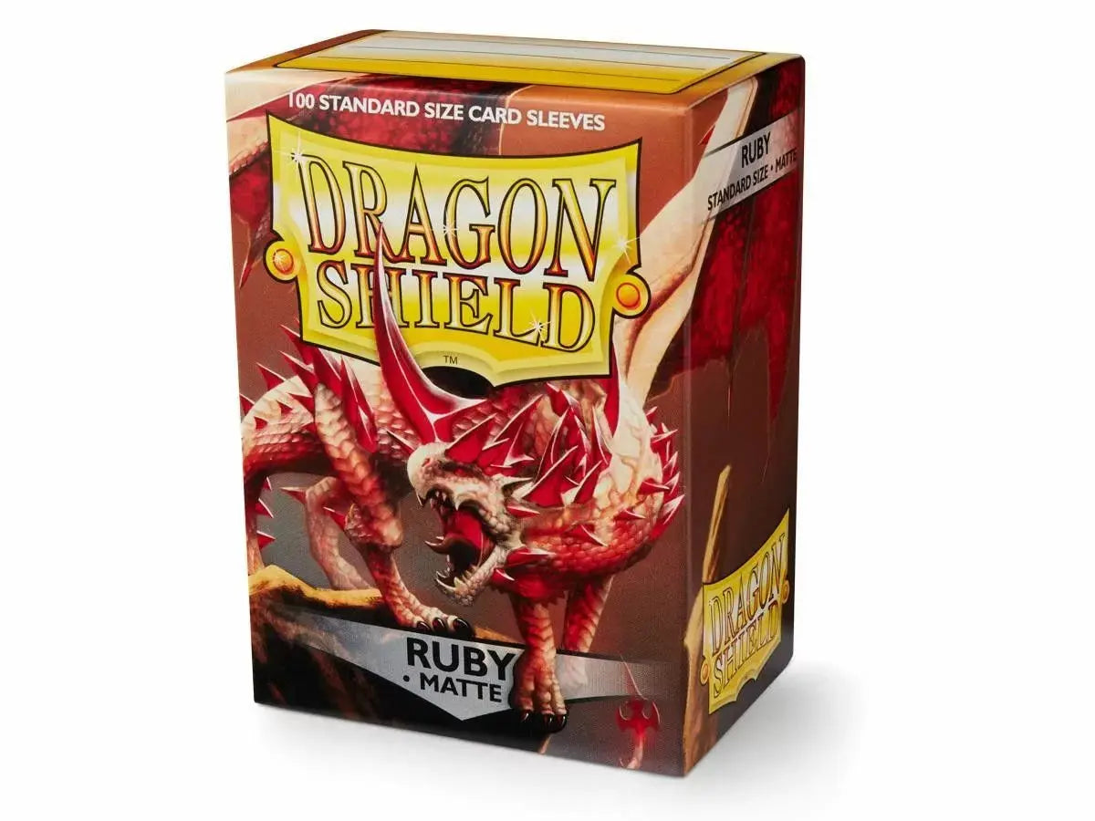 Dragon Shield: Sleeves – Matte – Ruby FRENLY BRICKS - Open 7 Days