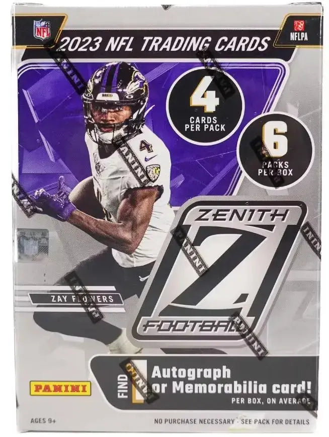 2023 Panini Zenith Football 6-Pack Blaster Box FRENLY BRICKS - Open 7 Days