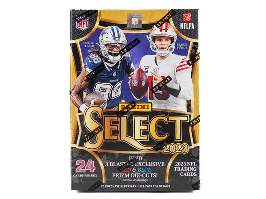 2023 Panini Select NFL Football 6-Pack Blaster Box (Red & Blue Prizms!) FRENLY BRICKS - Open 7 Days