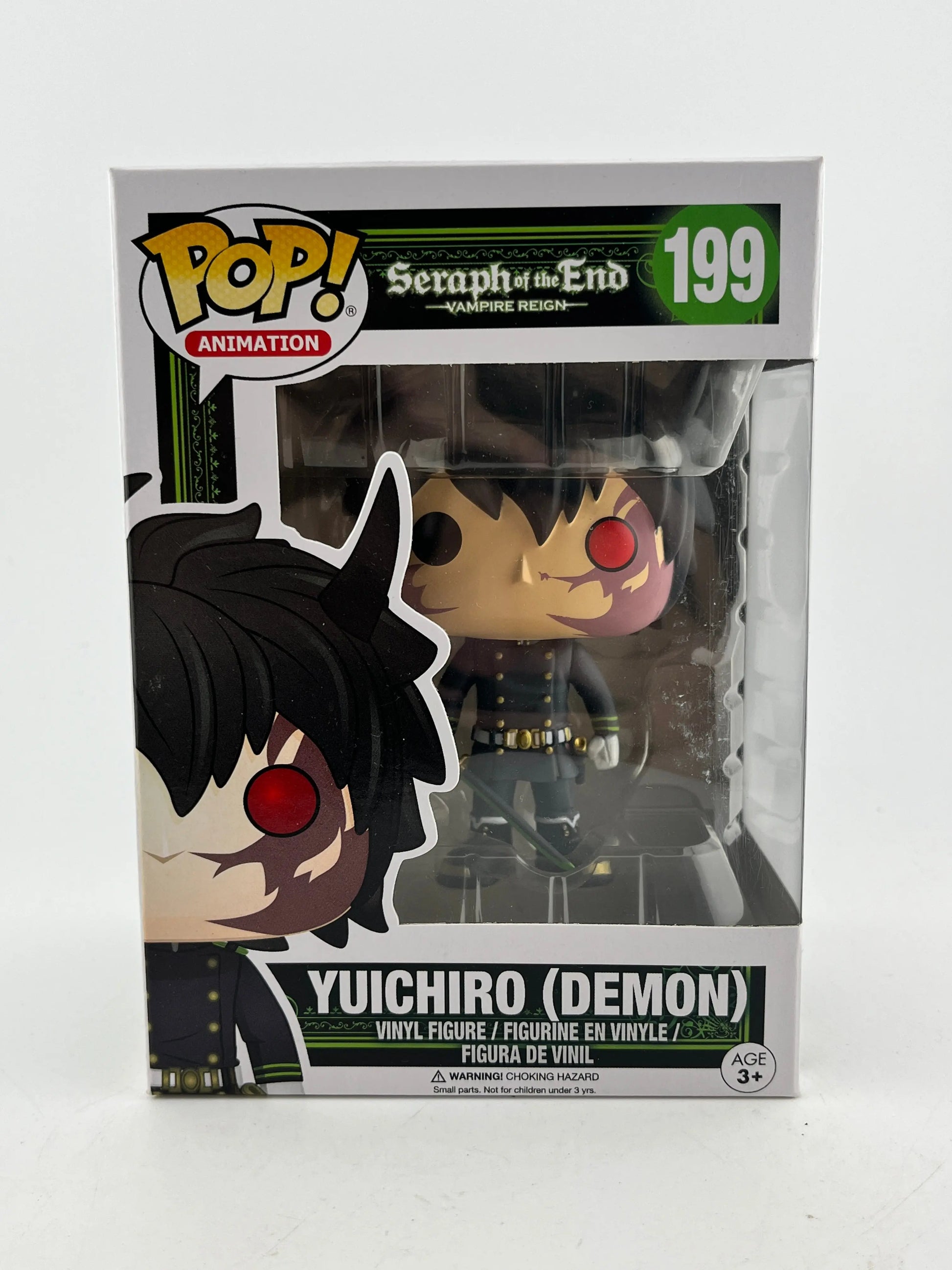 Funko POP! Seraph Of The End - Yuifhiro (Demon) #199 - Vinyl Collectable FRENLY BRICKS - Open 7 Days