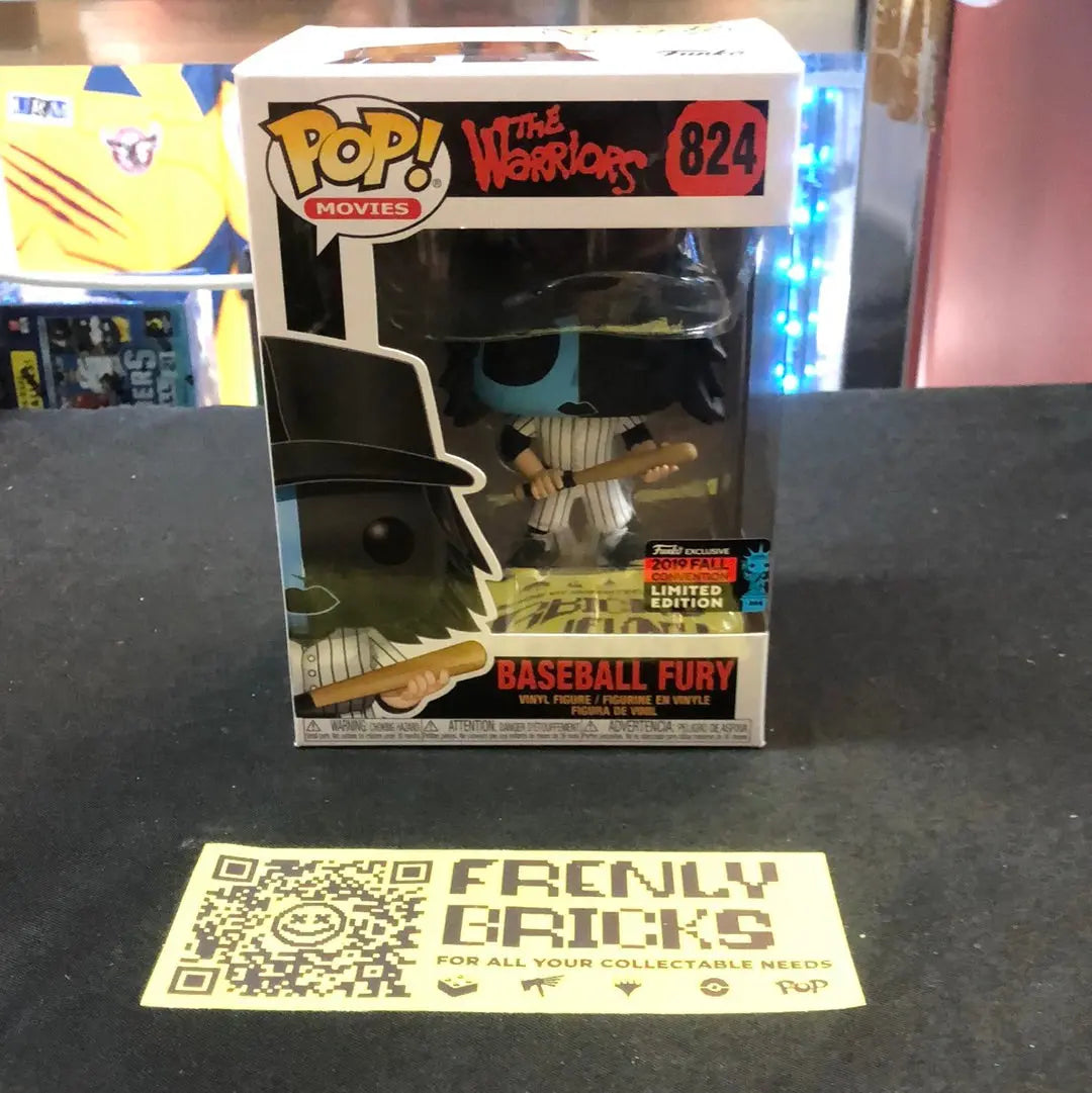 Funko Pop! The Warriors BASEBALL FURY #824 Fall Convention 2019 FRENLY BRICKS - Open 7 Days