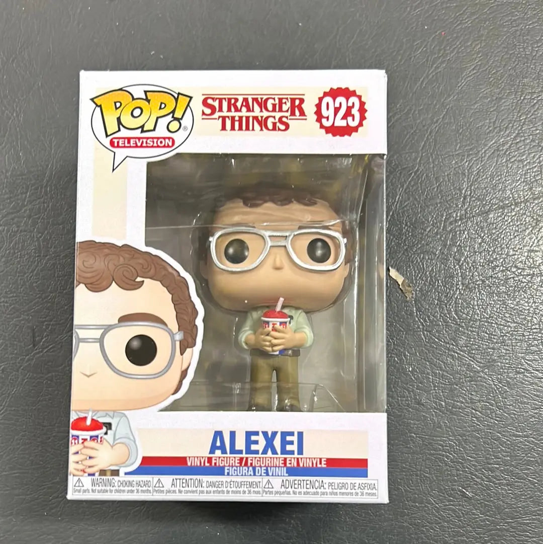 Stranger Things - Alexei (Funko Pop Vinyl) #923 FRENLY BRICKS - Open 7 Days