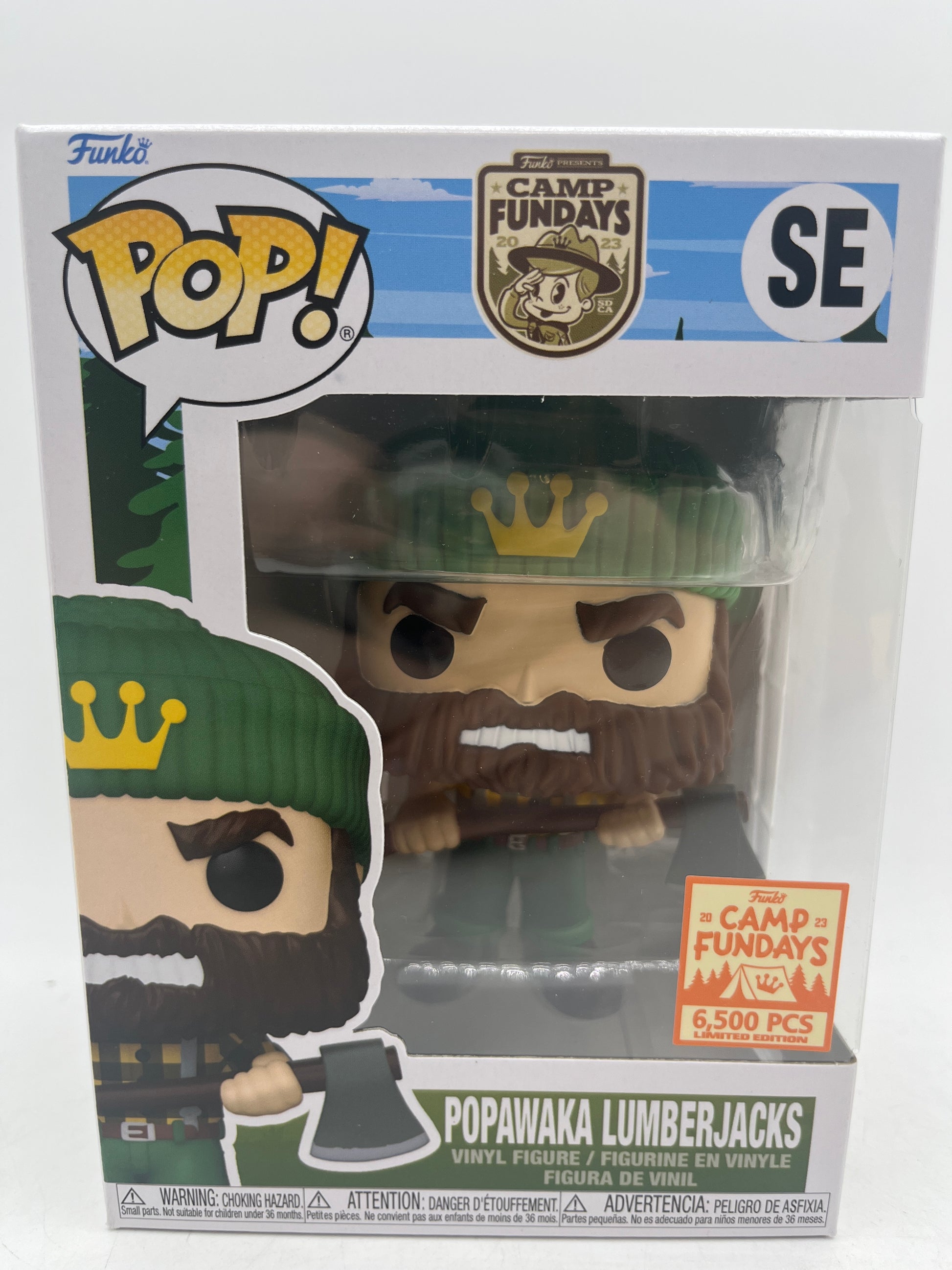 Funko Pop! Camp Fundays Freddy Funko Popawaka Lumberjacks 6,500 LE image 1