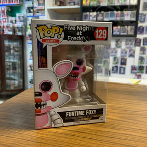 Funko Pop Funtime Foxy 129 Five Nights At Freddy's Vinyl Figure FRENLY BRICKS - Open 7 Days