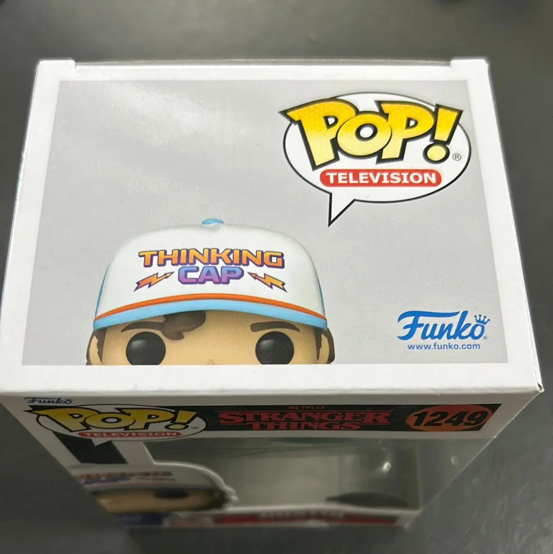 Funko Pop! TV: Stranger Things - Dustin Vinyl Figure #1249 FRENLY BRICKS - Open 7 Days