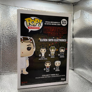 Funko Pop! Vinyl: Stranger Things - Eleven - (w/ Electrodes) - New York Comic 523 SIGNED NO COA FRENLY BRICKS - Open 7 Days