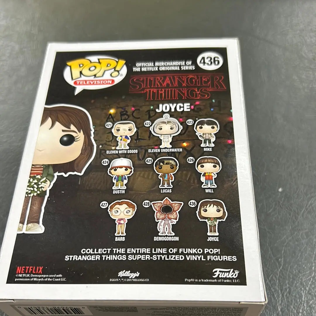 Stranger Things Joyce #436 Funko Pop Vinyl FRENLY BRICKS - Open 7 Days