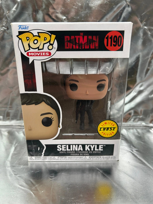 Funko POP Movies -The Batman - Selina Kyle #1190 Chase FRENLY BRICKS - Open 7 Days