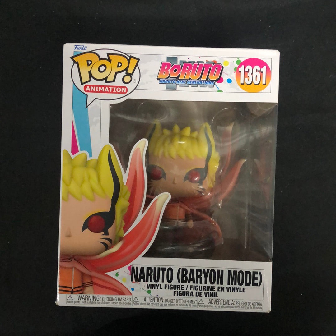 FUNKO POP! SUPER: Boruto- Baryon Naruto Vinyl Figure #1361 FRENLY BRICKS - Open 7 Days