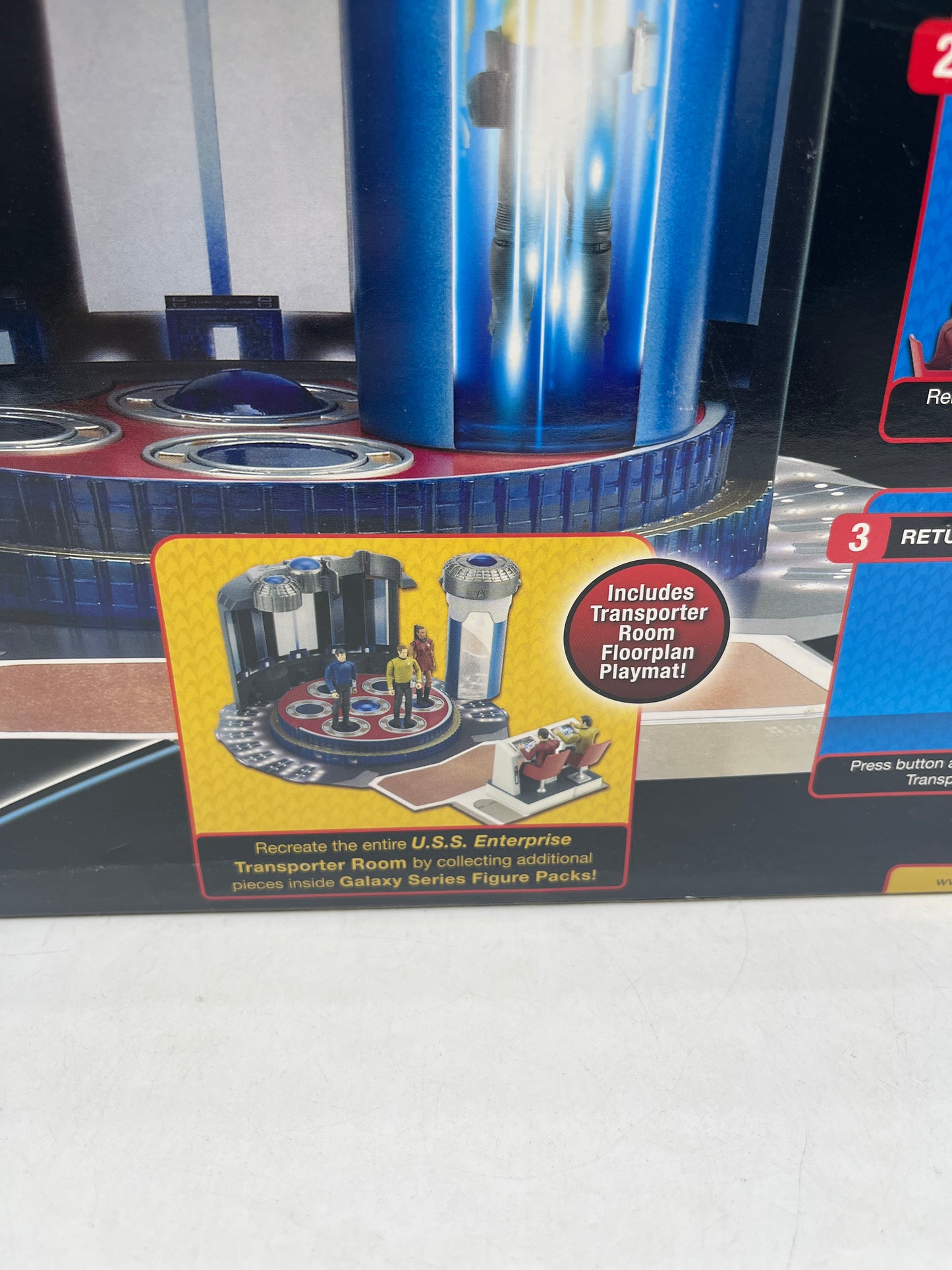 Star Trek U.S.S. Enterprise Transporter Rook Playmates 2009 Set Scotty Figure