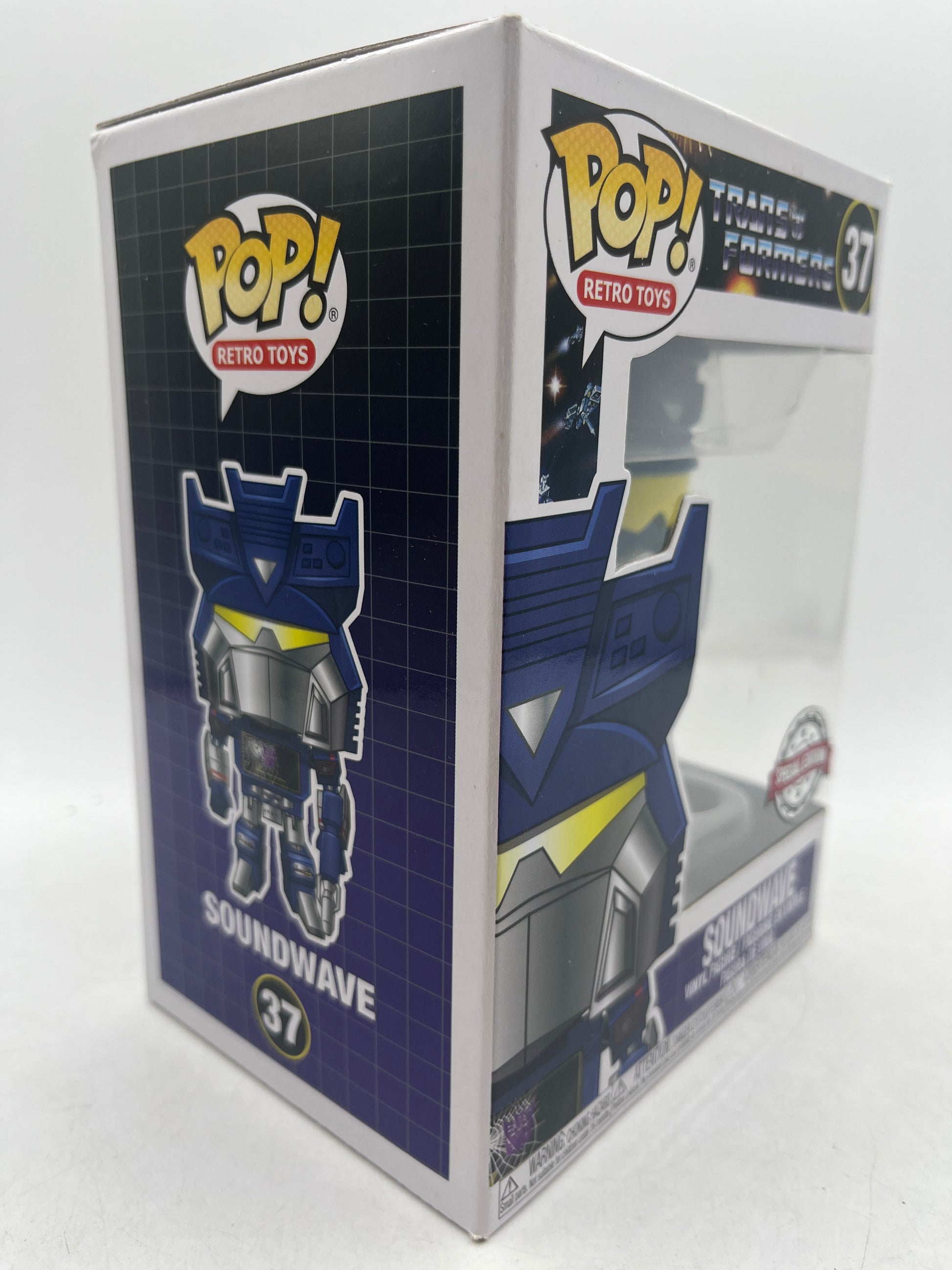 Funko Pop! Retro Transformers Soundwave #37 Special Edition image 8