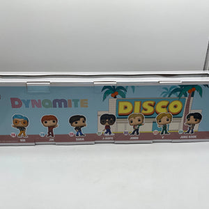 Funko Pop Rocks BTS Dynamite 7 Pack Walmart Exclusive FRENLY BRICKS - Open 7 Days