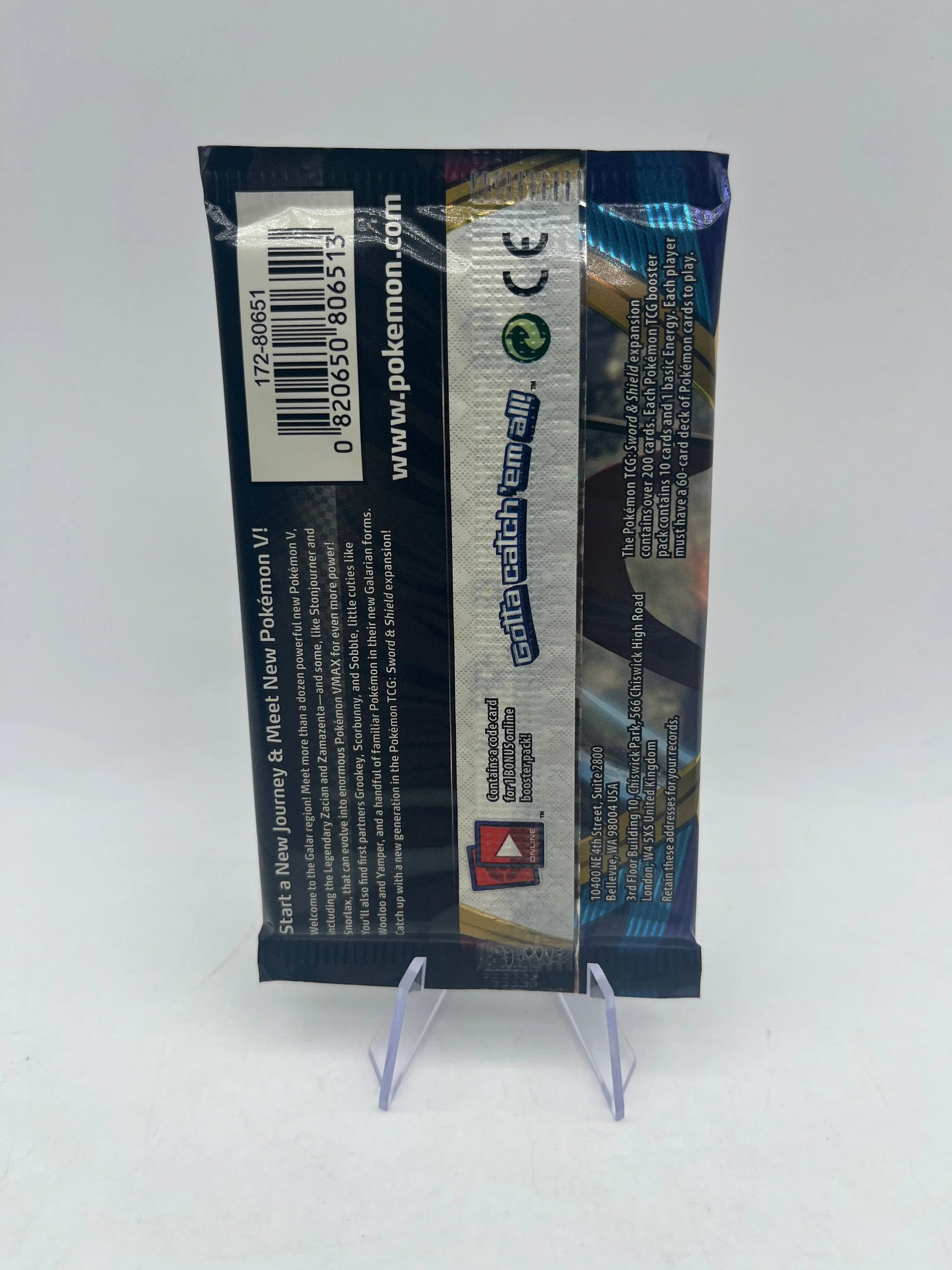 4x Pokemon Sword & Shield Booster Packs Full Art Set FRENLY BRICKS - Open 7 Days