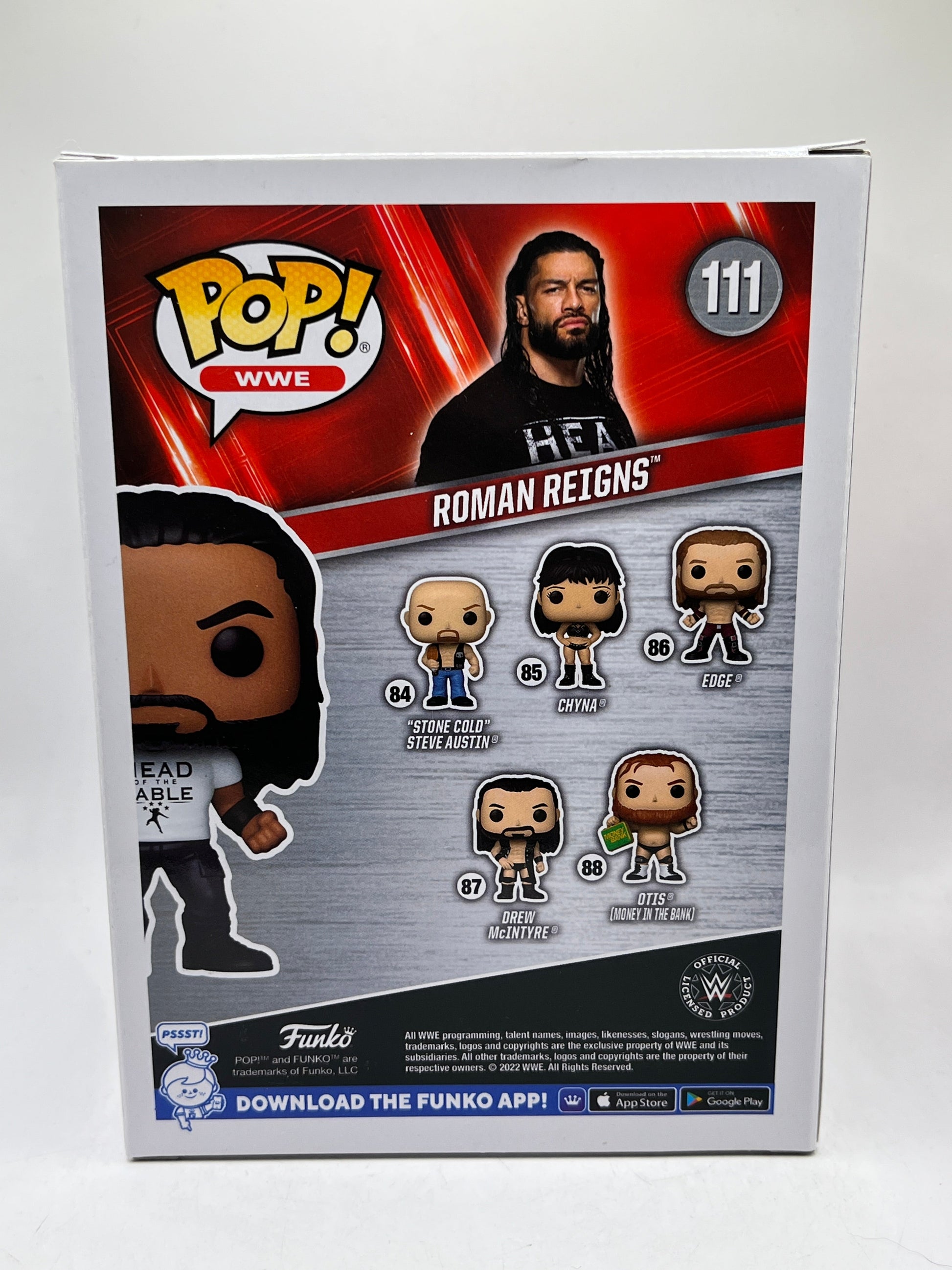 Funko Pop! WWE #111 Roman Reigns - Exclusive Head of the Table FRENLY BRICKS - Open 7 Days