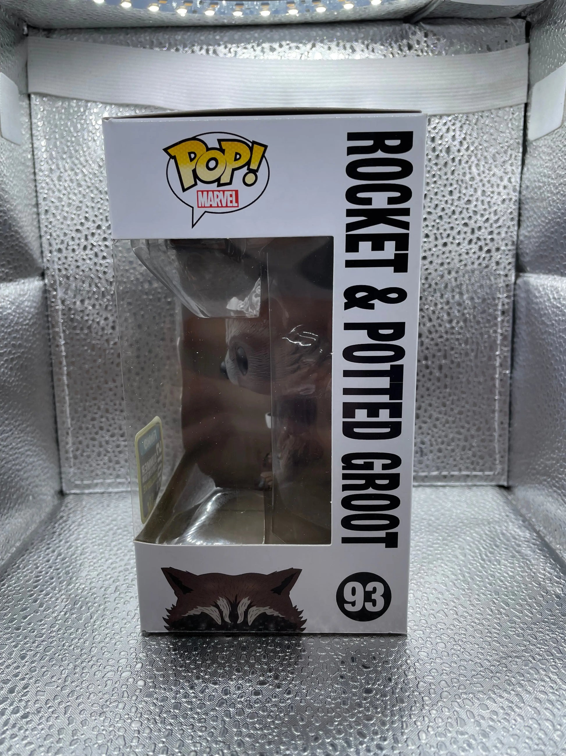 Funko Pop! Vinyl: Marvel - Rocket Raccoon (w/ Baby Groot) - San Diego Comic Con FRENLY BRICKS - Open 7 Days