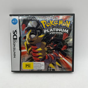 2009 Nintendo Pokemon Platinum Version AUS - Nintendo DS - Cartridge & Case Only FRENLY BRICKS - Open 7 Days